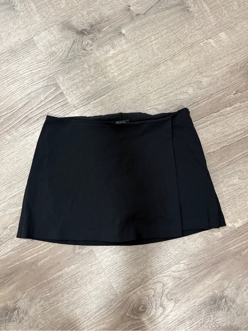 wild fable Black Mini Skirt with built in shorts